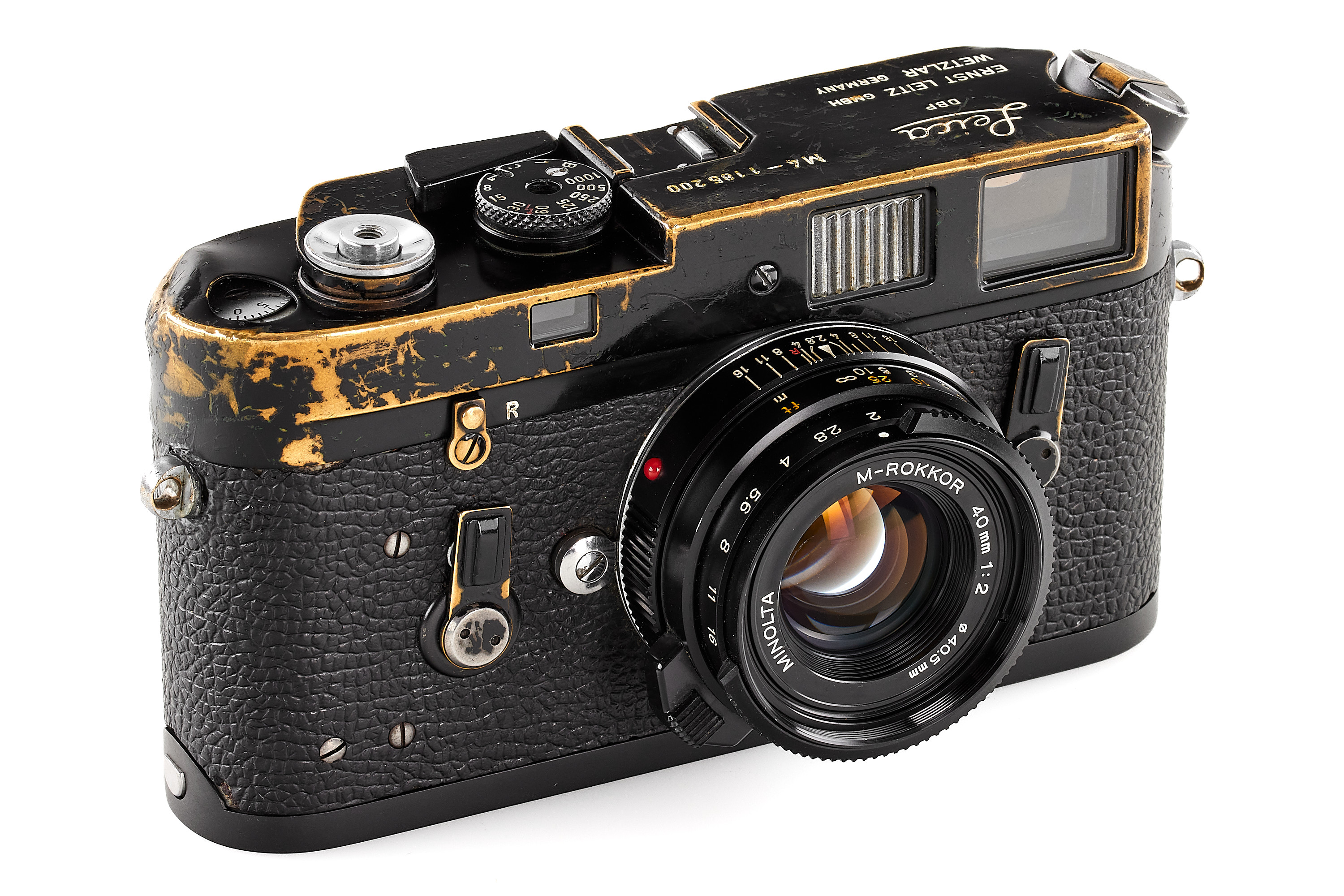 ライカ LEICA M4 オリジナル ブラックペイント 後塗りではありません