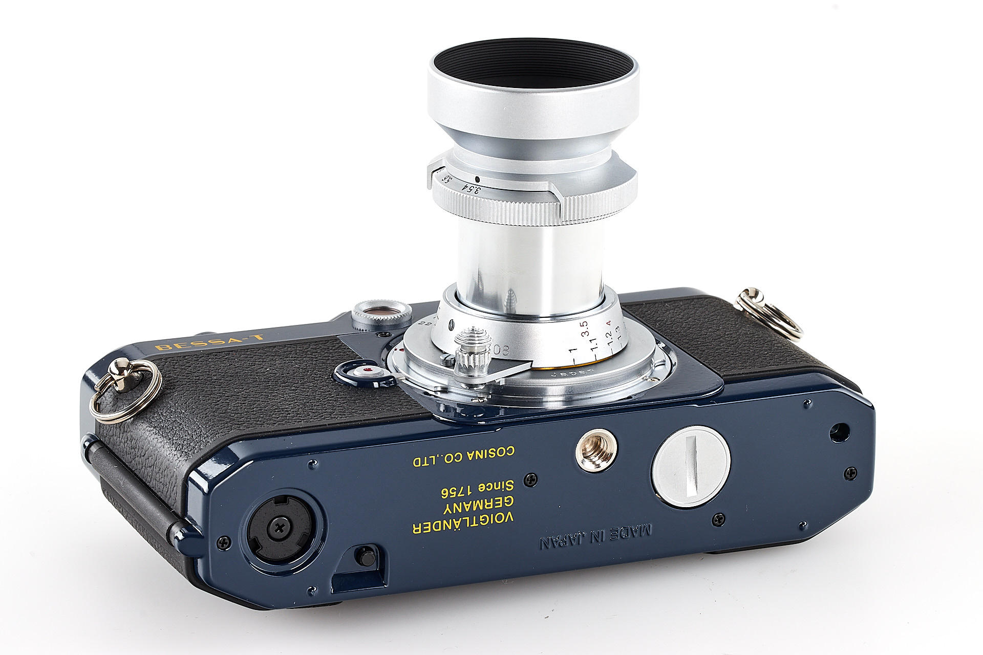 Voigtländer Bessa-T '101 Jahre Heliar' navy blue | AI_40_40254