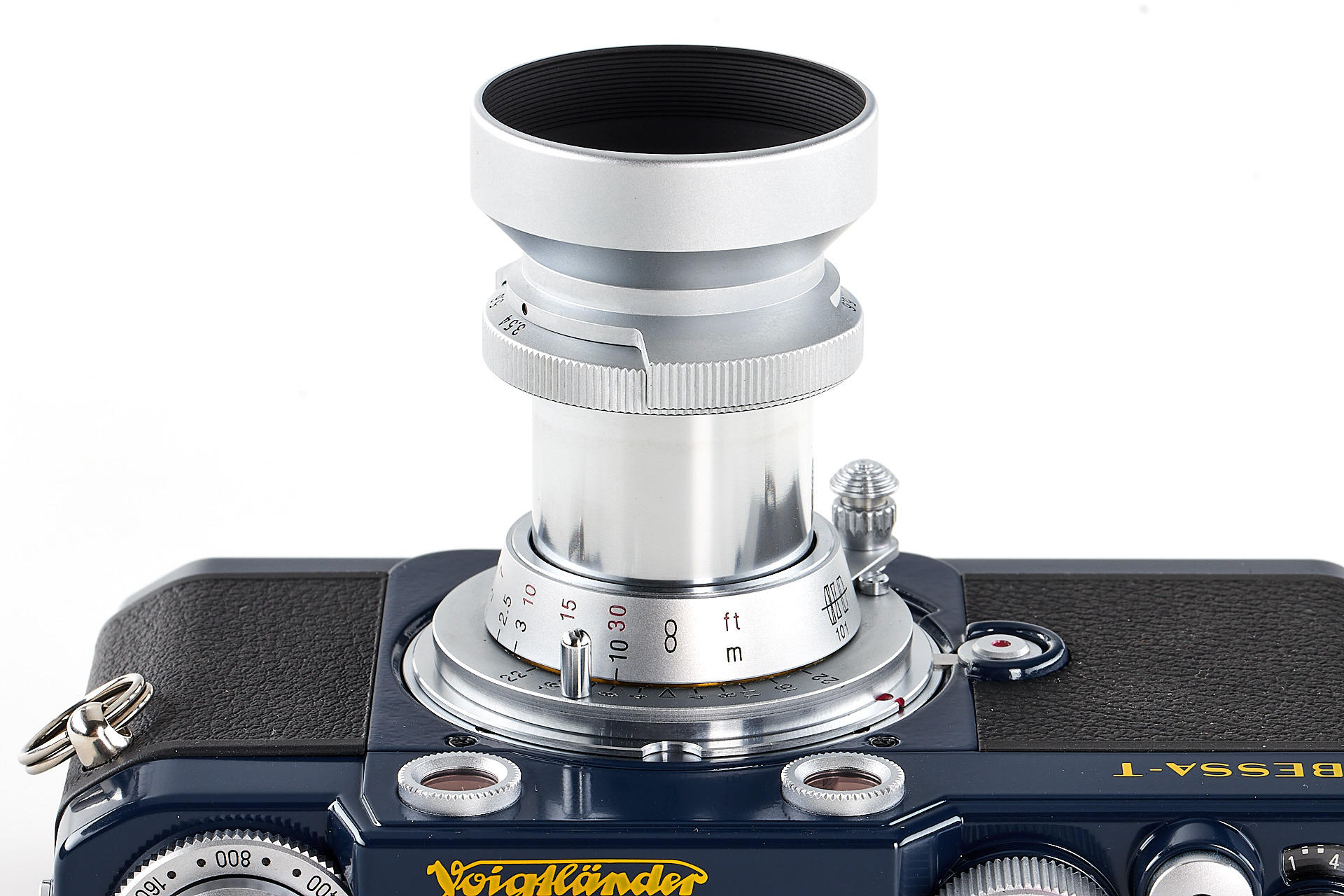 Voigtländer Bessa-T '101 Jahre Heliar' navy blue | AI_40_40254