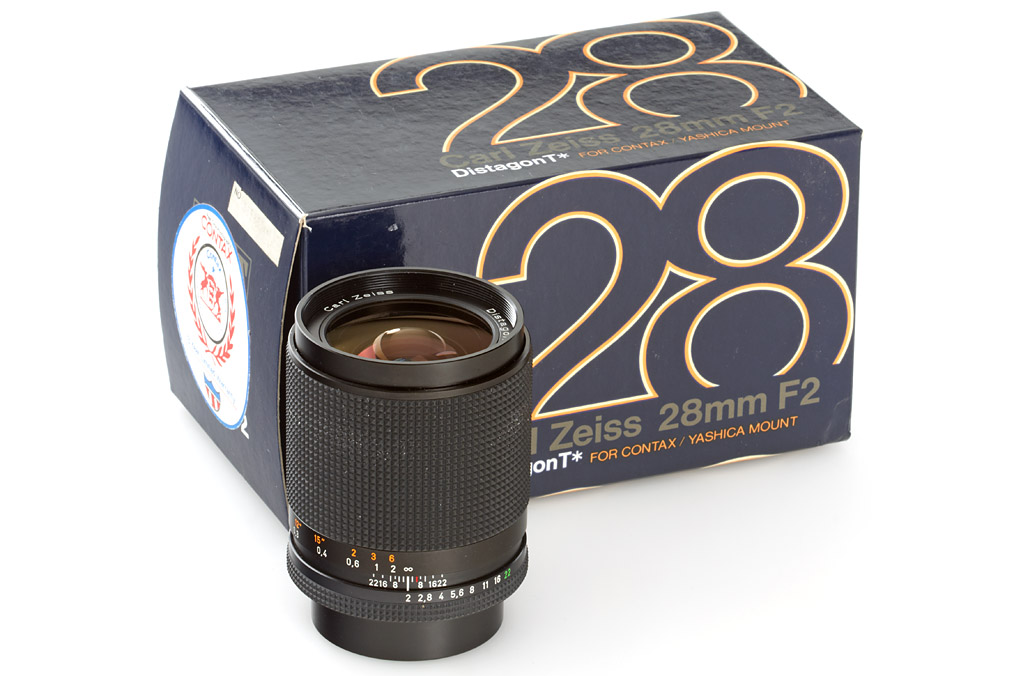 CONTAX Distagon 2/28 レンズ 幻のレンズ】Carl Zeiss Distagon 28mm