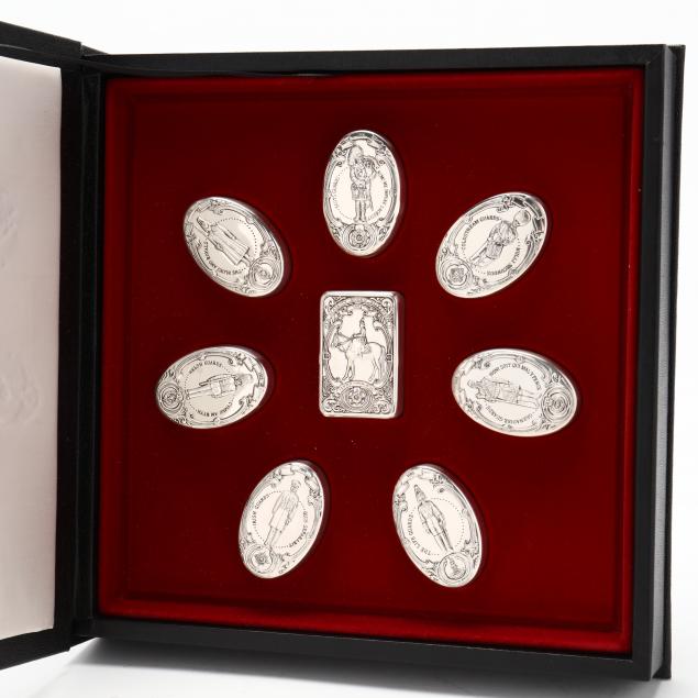 Franklin Mint フランスの 銀貨 Le Cavalier Rieur Franklin Mint