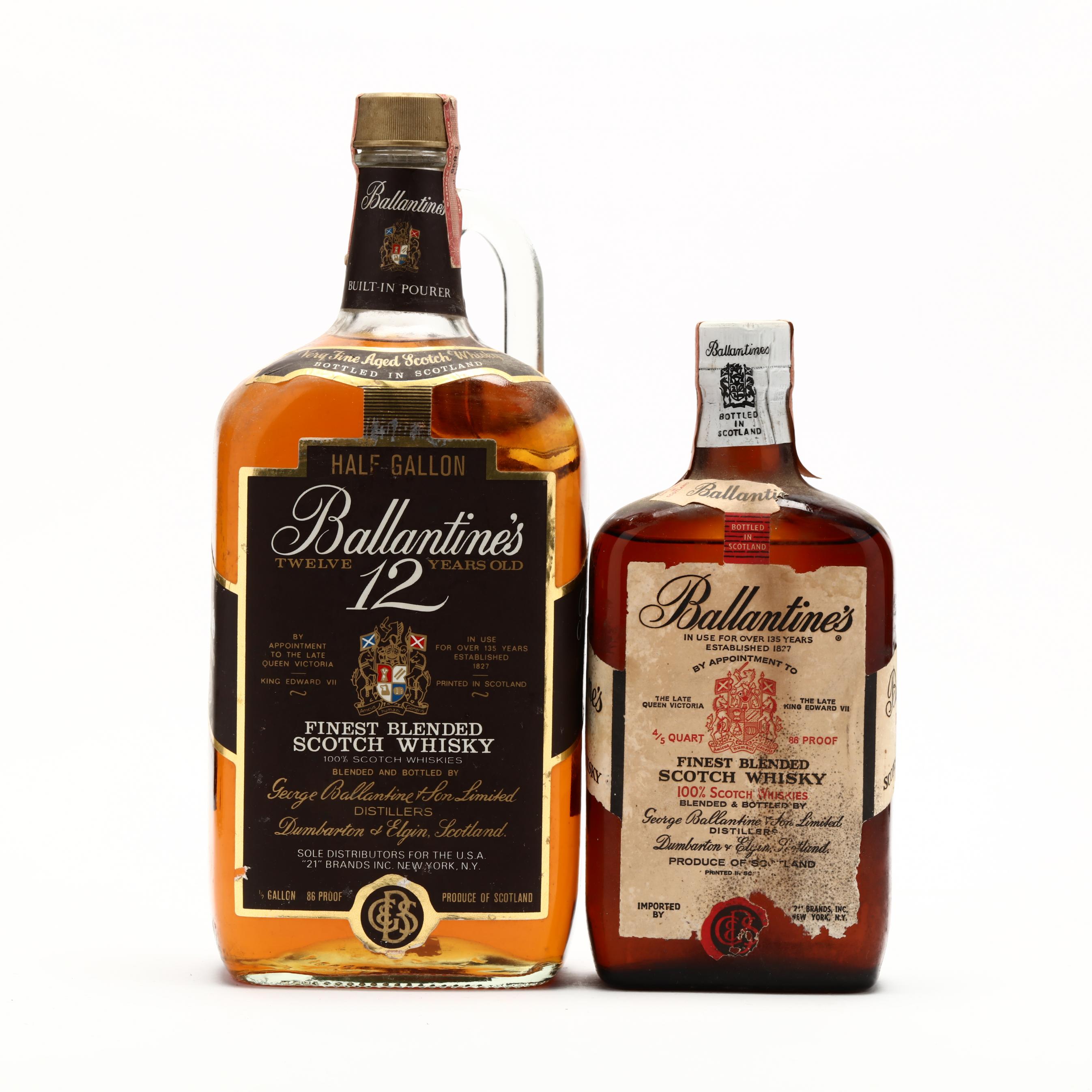 Ballantine's Scotch Whisky Selection (Lot 7124 - Rare SpiritsSep 9