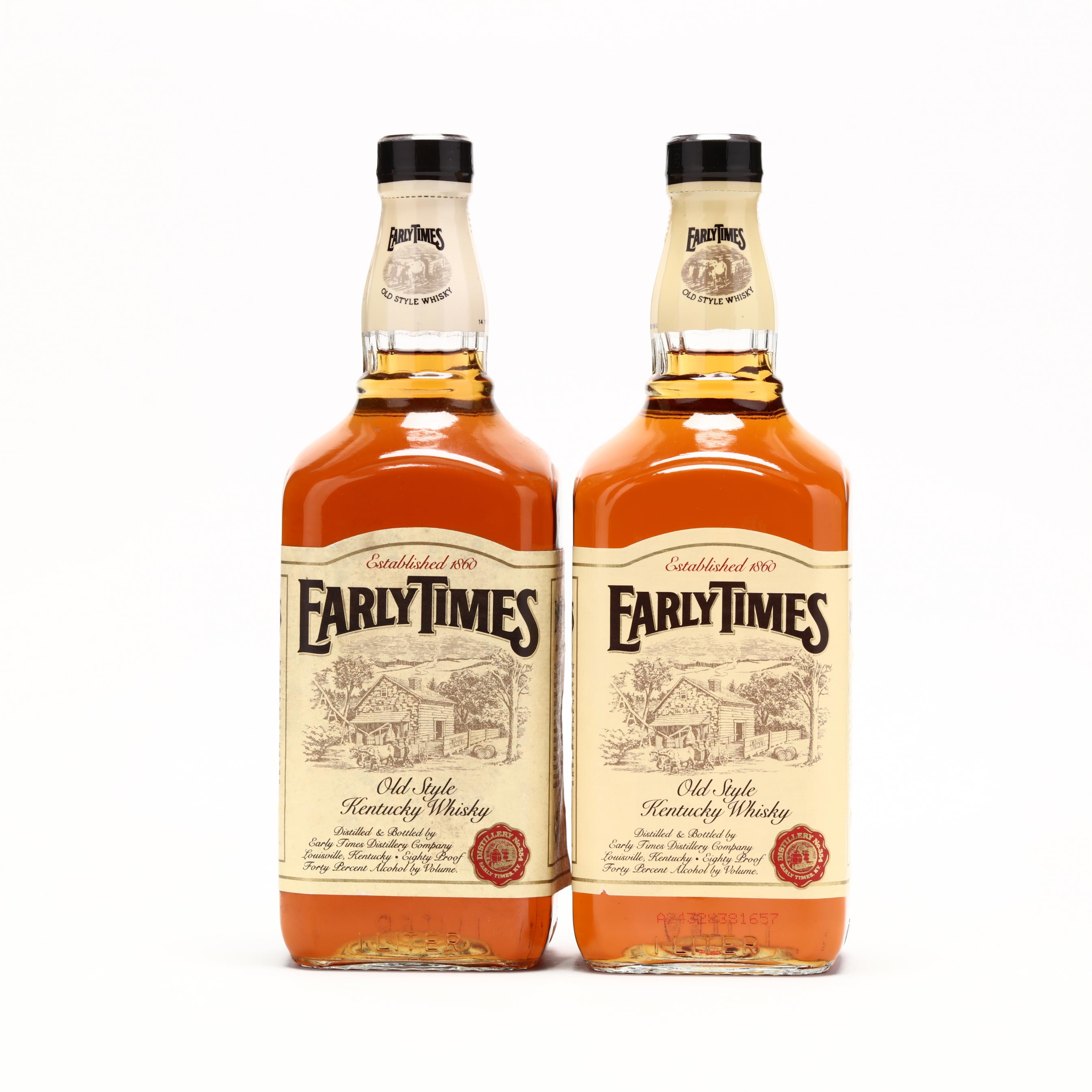 終売品】EARLY TIMES バーボンウイスキー 700ml 2本セット 楽天市場