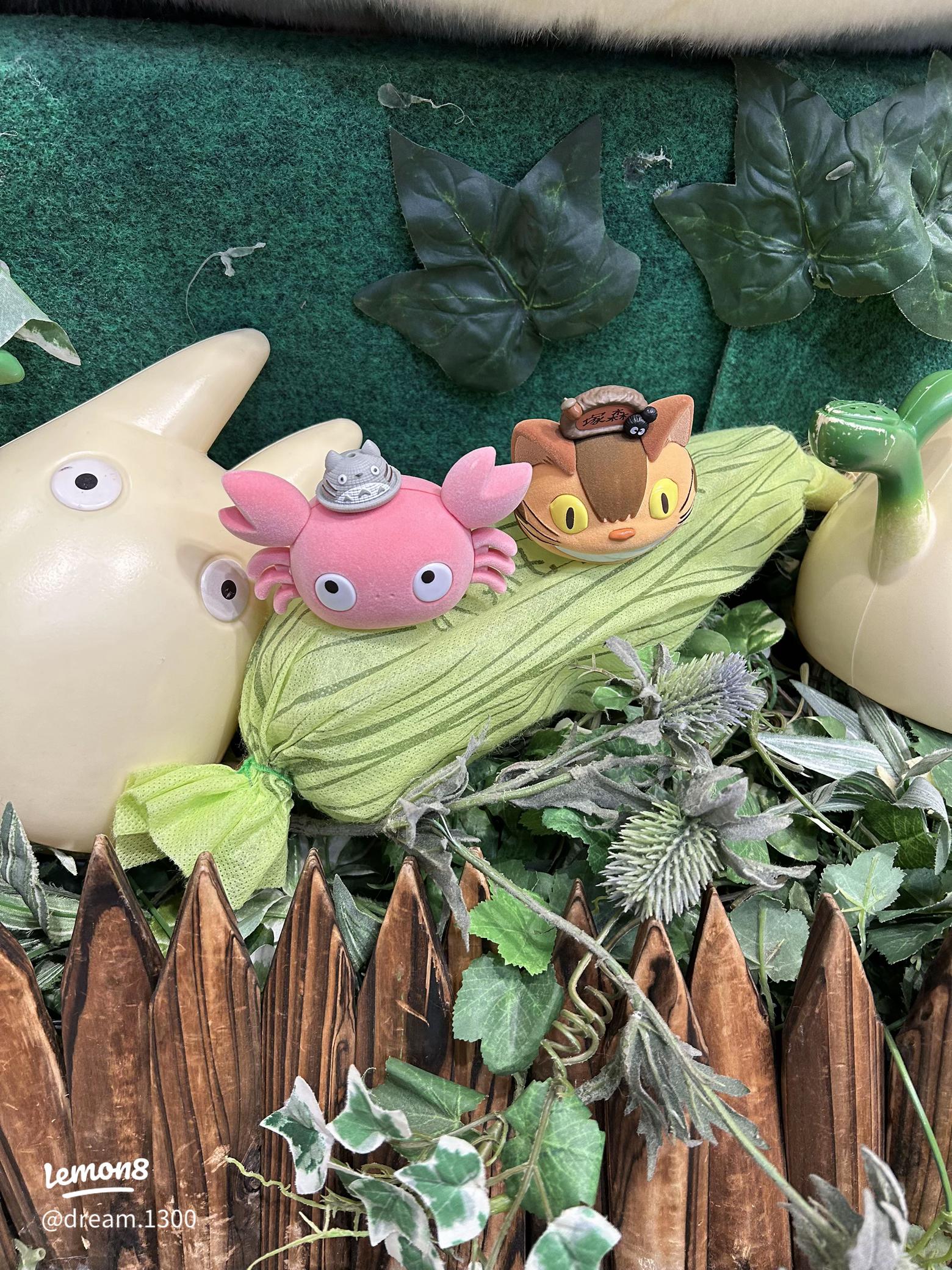 となりのトトロ！トトロ・ネコバス・メイ フィギュア ストラップセット