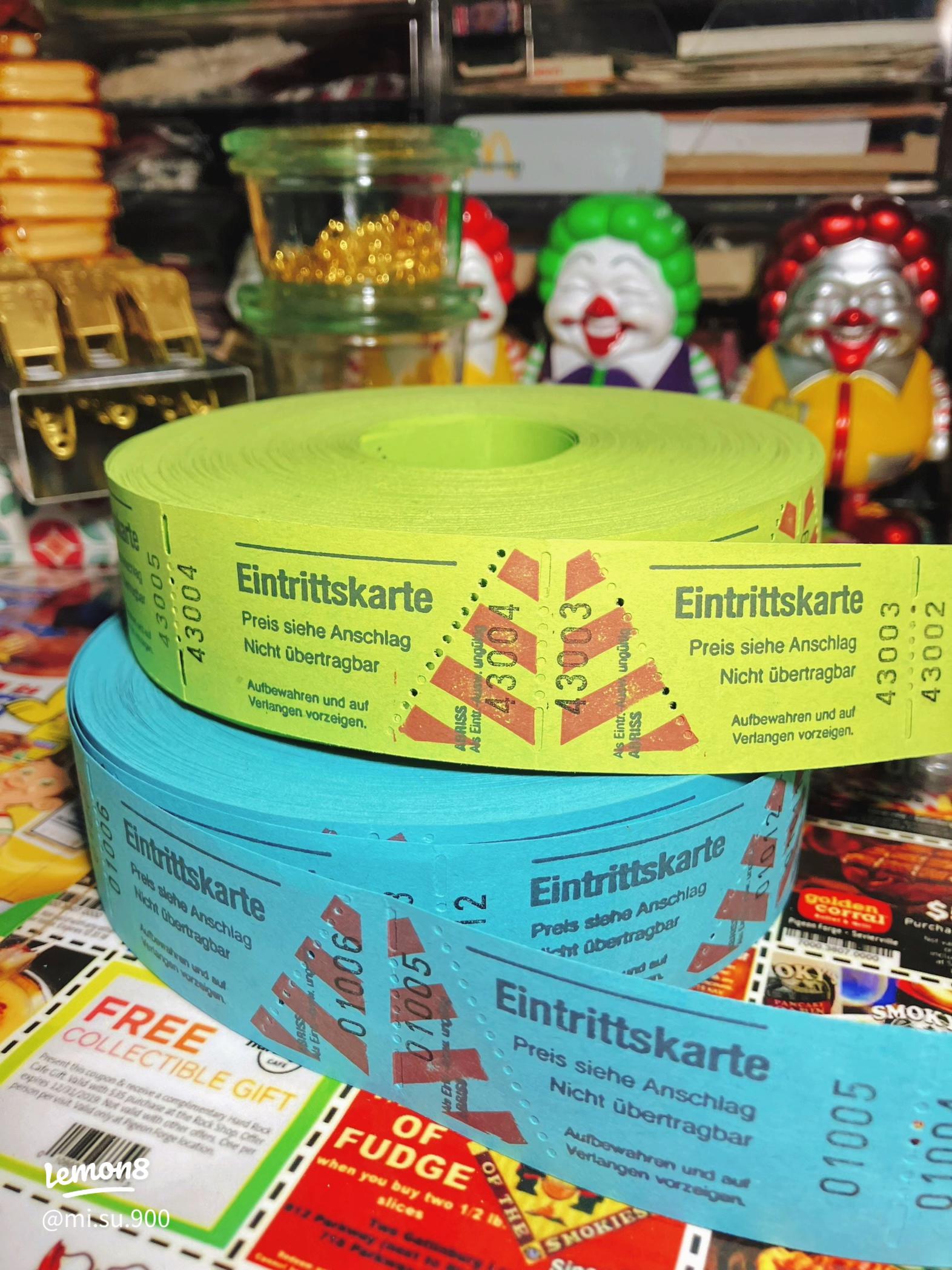 ヴィンテージ海外チケットロールの魅力と収集の楽しみ方