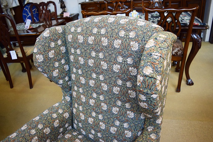 ウィリアム・モリスソファウィングバックチェアーゴブラン織り