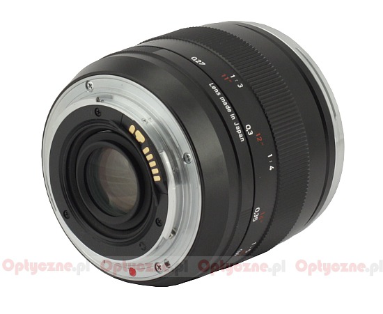 Carl Zeiss Makro-Planar T* 50 mm f/2 ZF/ZK/ZE review - Build