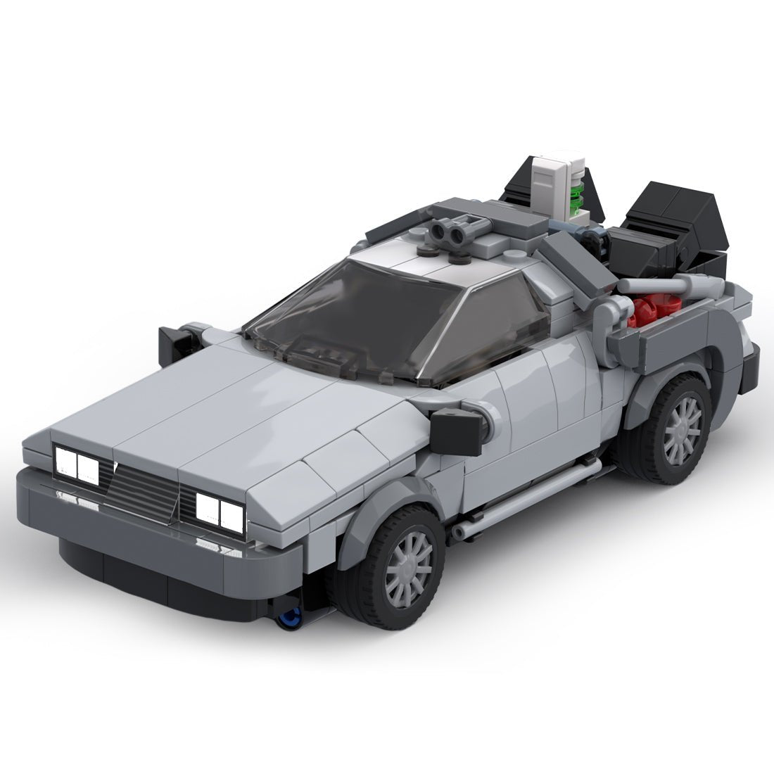 MOC-92174 DeLorean Time Machine 3 in 1 | LesDiy