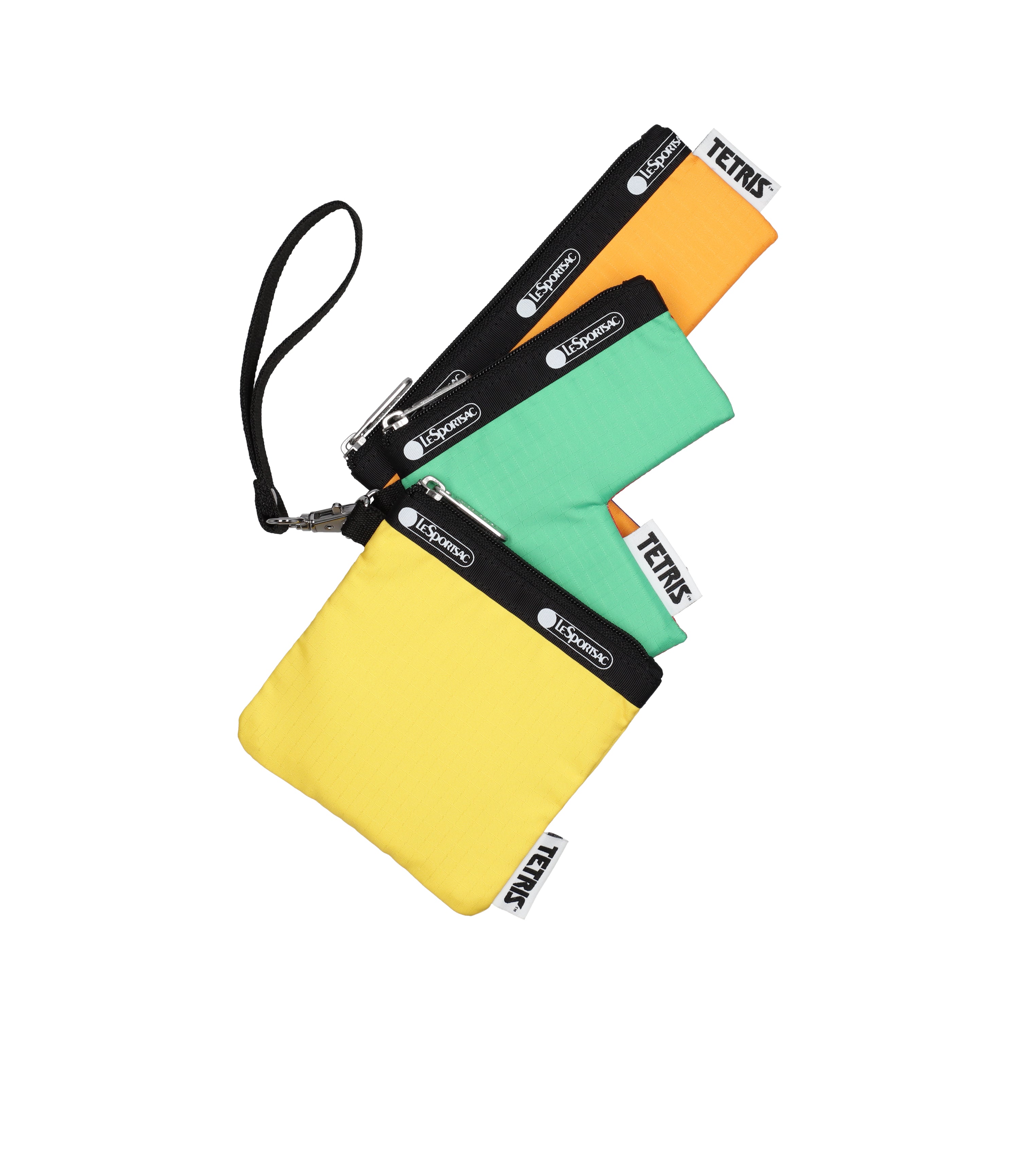 Tetris™ Zip Pouch Set - Tetris™ Zip Pouch Set – LeSportsac
