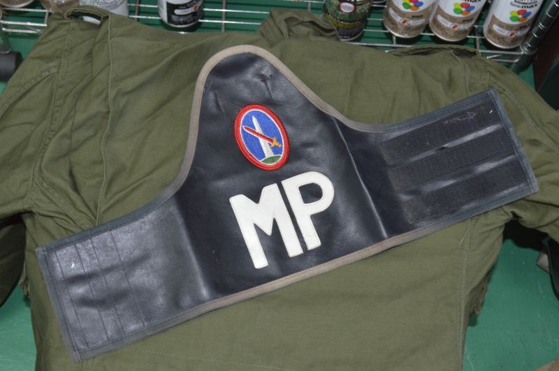 米軍実物 US ARMY ワシントン軍管区 憲兵隊 MP 腕章 グッズ