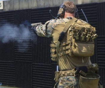 海兵隊放出品 オードナンス製 タクティカル ガンファイターベルト CB