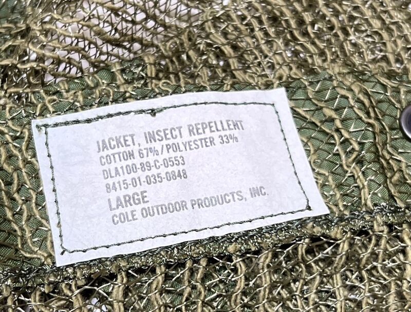 米軍放出品，モスキート，虫除け.偽装用.