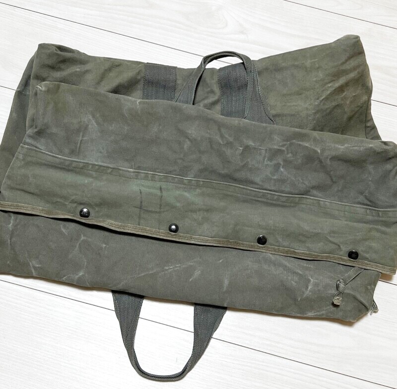 米軍放出品 コットンパラシュート キットバッグ BAG/バッグ