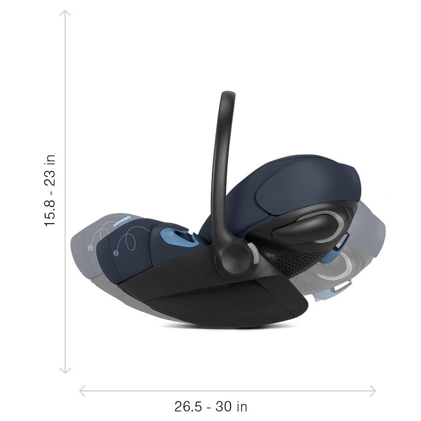 Cybex Gold Cloud G Lux with SensorSafe - Ocean Blue