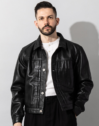 SHEEP SKIN BLACK - レザージャケット 革ジャン 本革専門通販 リューグー