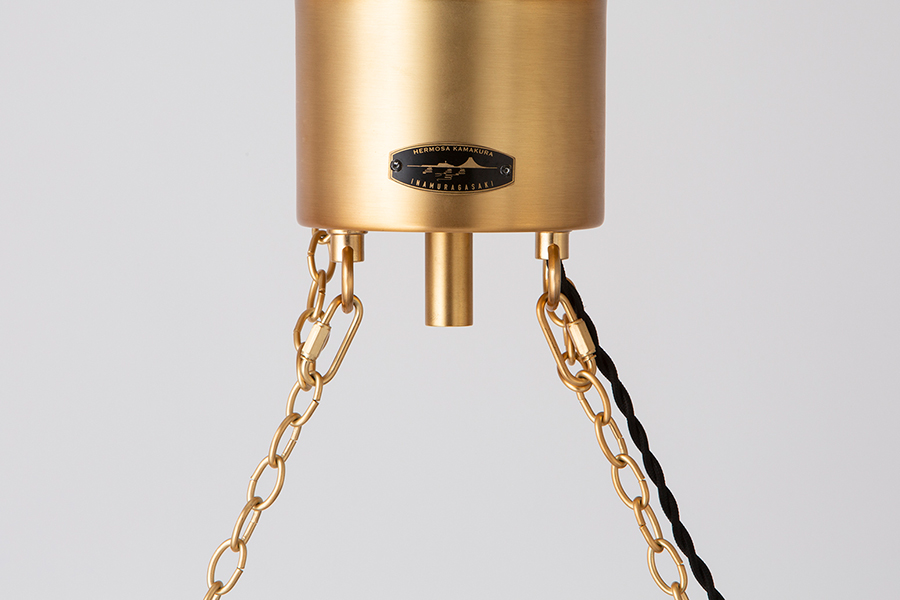 BIARRITZ（ビアリッツ）8 ペンダントランプ WH&GD - ペンダントライト