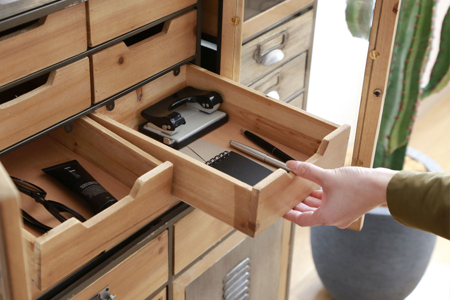 アートファクトリー キャビネット - リビングボード・キャビネットの