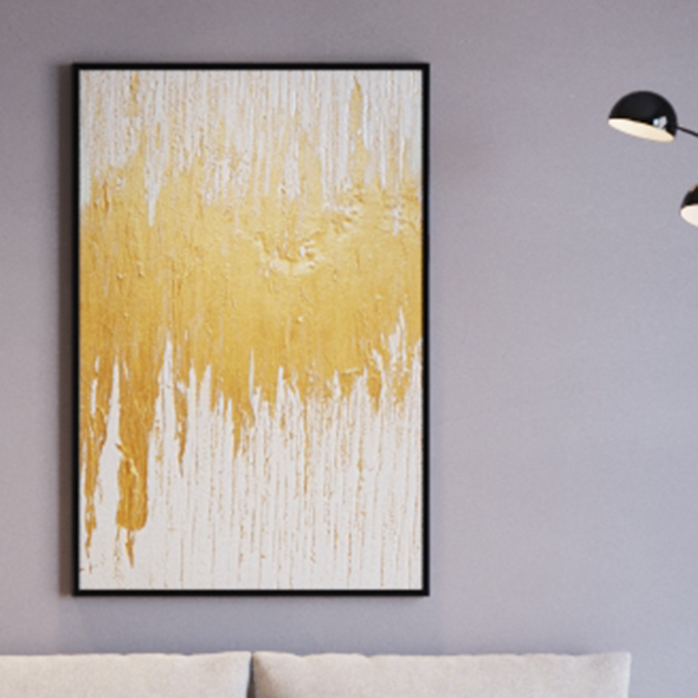 アブストラクト ホワイト 80×120 cm アート - アート・インテリア絵画