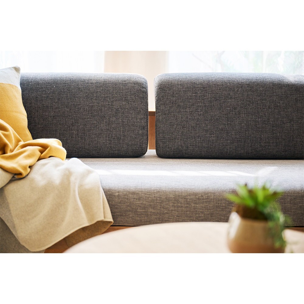 SYU（シュウ） ソファベッド（ナチュラル）190cm - ローソファ・フロア