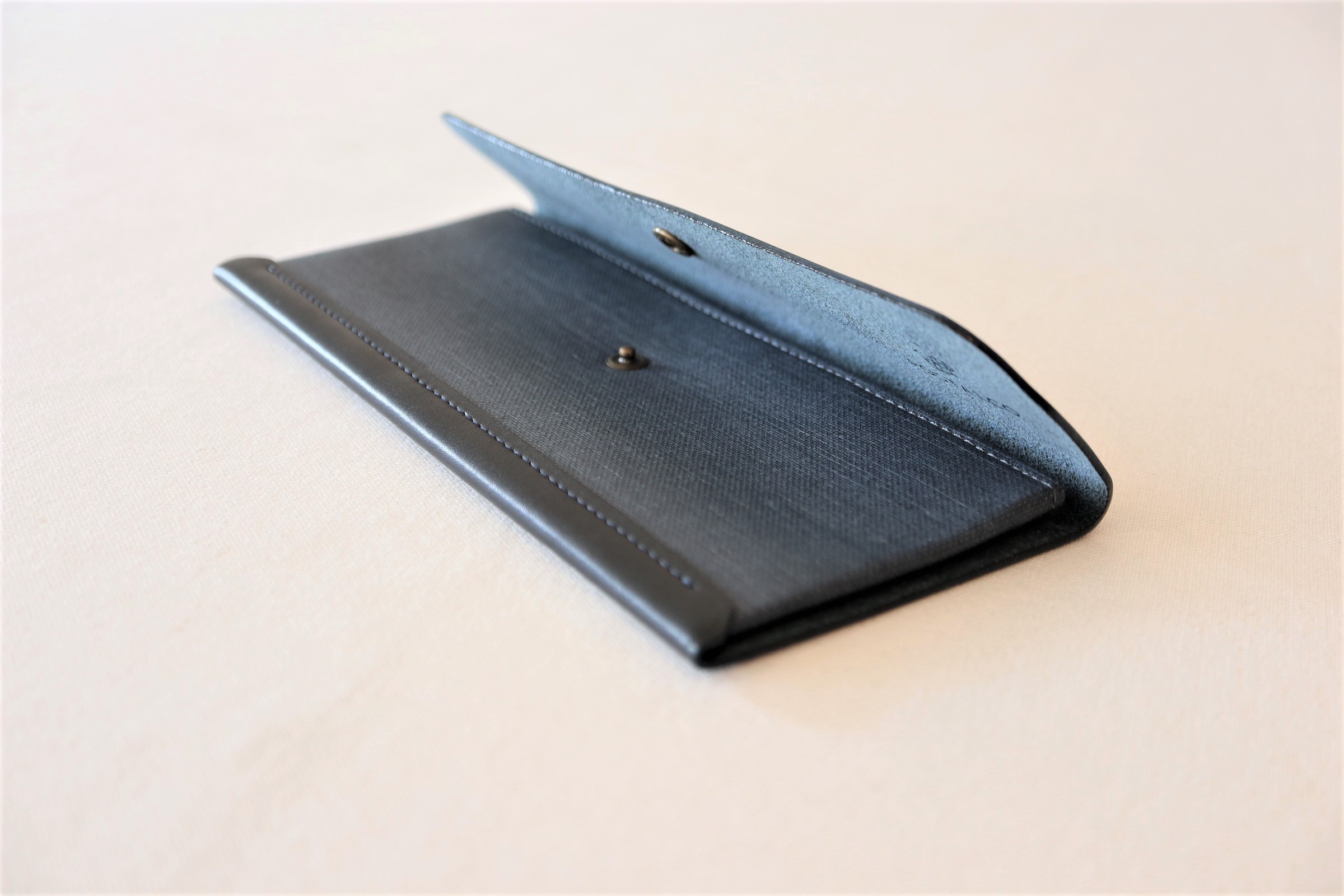 ポスタルコ スナップペンケース ネイビーブルー ポスタルコスナップ