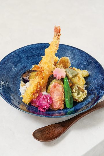 京都市東山区】スプーンでいただく新しい天丼［天丼カフェ Loosen up