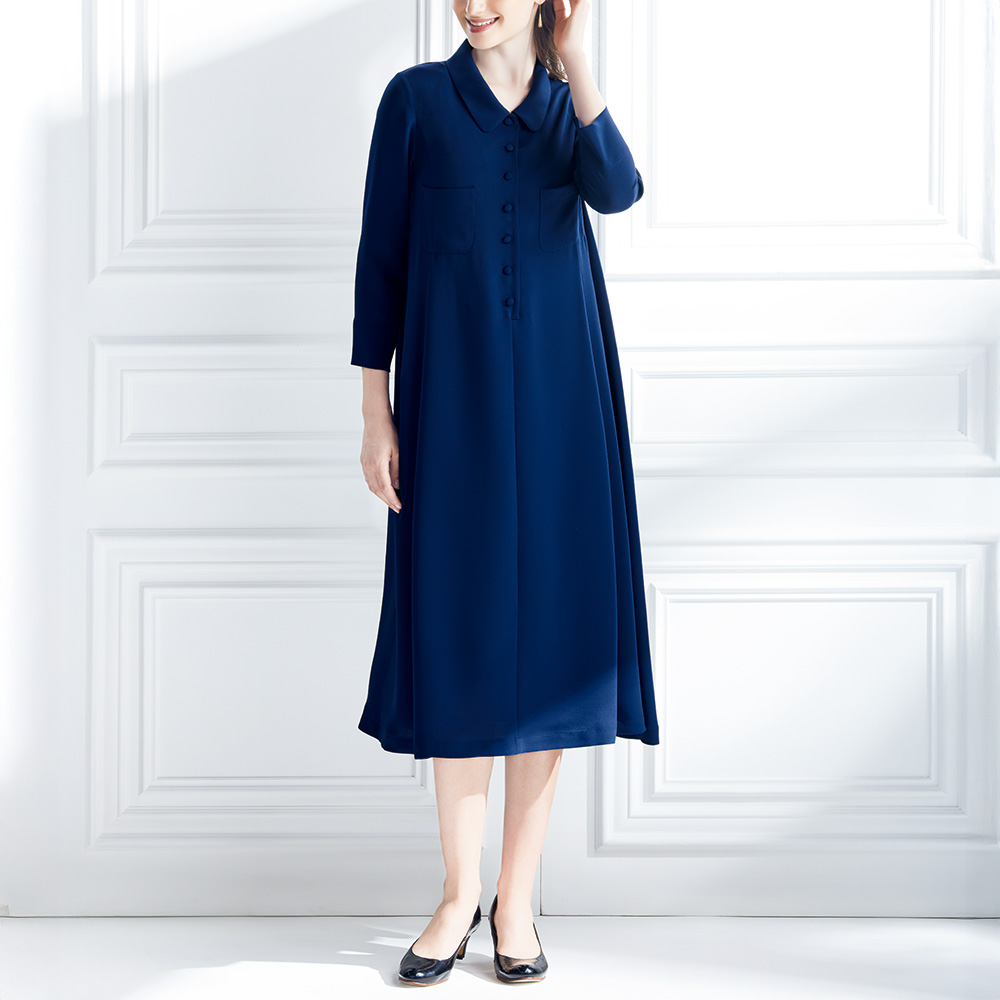 49AV.ジュンコ シマダ 襟付きワンピース／当社限定 | ライトアップ