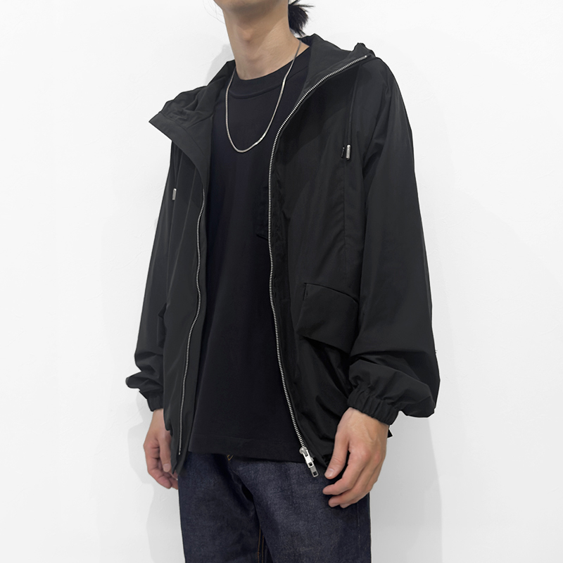 MATSUFUJI [ Water Repellent Hooded Jacket ] BLACK | ロイド・エフ