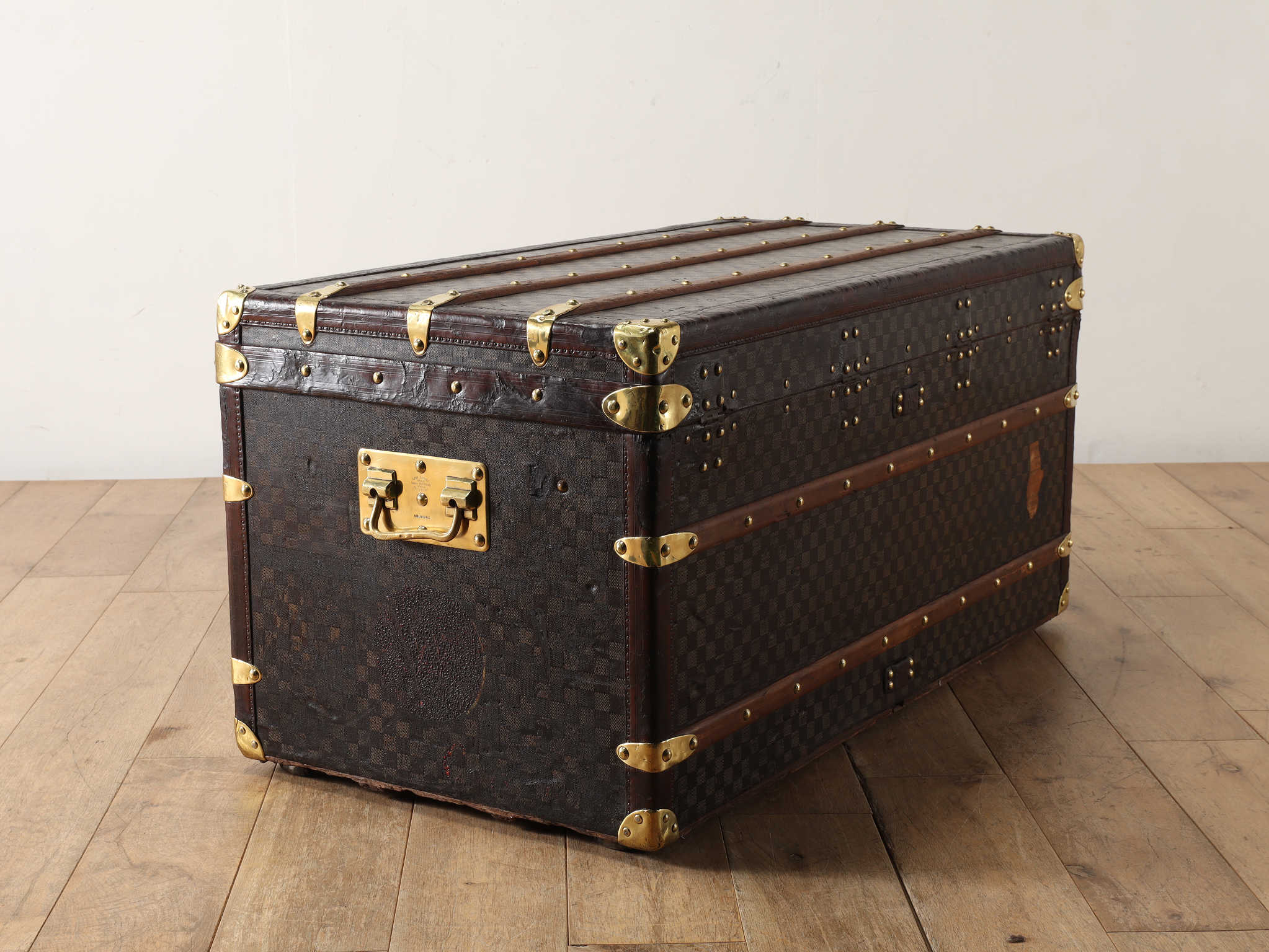 LOUIS VUITTON DAMIER レザースチーマートランク | ロイズ