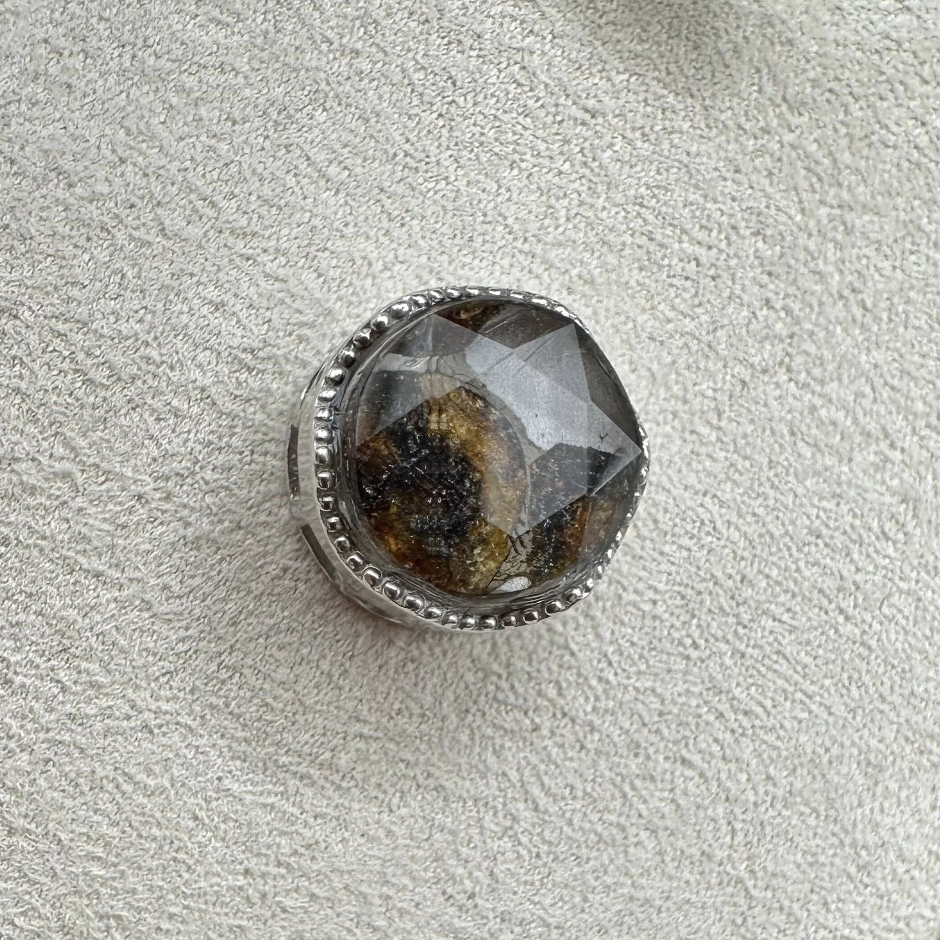 パラサイト セリコ隕石 鑑別済み 希少 レア 石鉄隕石 サークル型