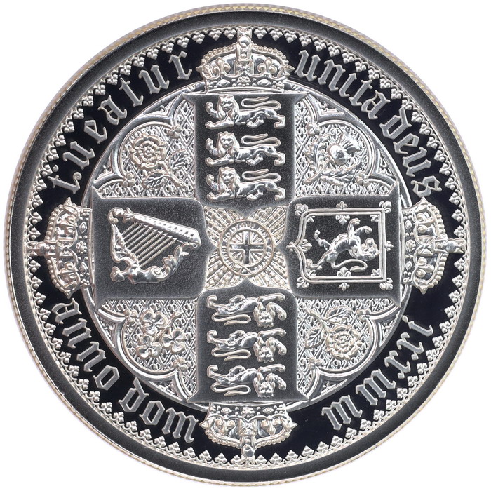 2022マスターピースゴシッククラウン1oz銀貨 PR69 (新品未使用)162