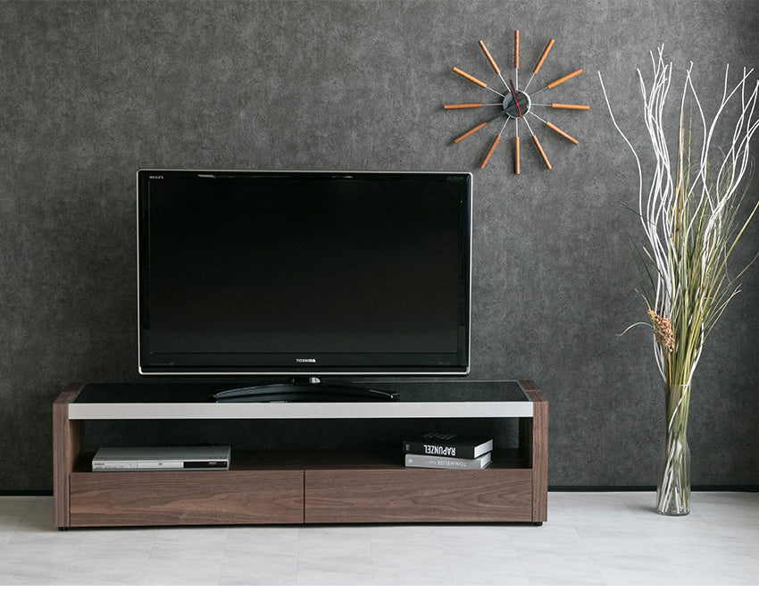 時間限定】ピアノブラックテレビ台 引き出し付き テレビセット