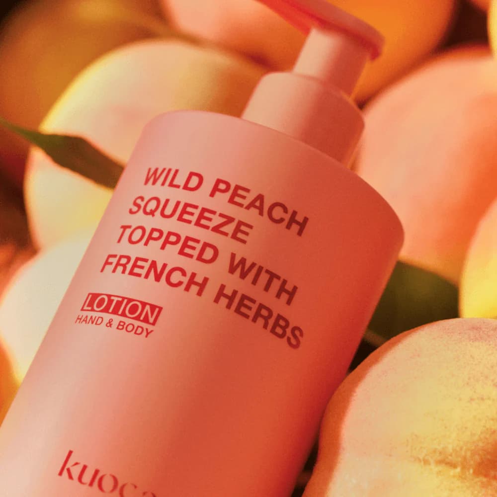 kuoca クオカ ハンド&ボディローション ワイルドピーチ 300mL クオカ
