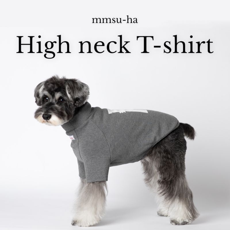 su-ha kun ハイネックTシャツ/シュナウザー・テリア犬服/mmsu-ha