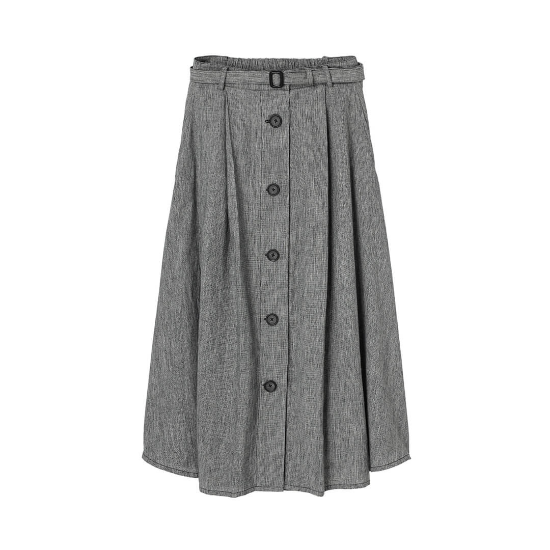 Summer Oxford Front Button Flare SK – マザーハウス 公式サイト