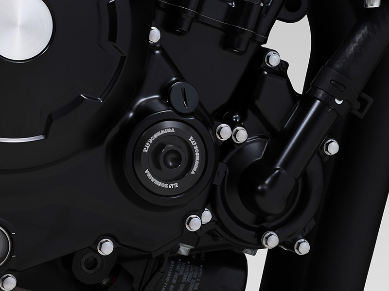 ヨシムラ エンジン周りを際立せるサービスホールプラグが登場