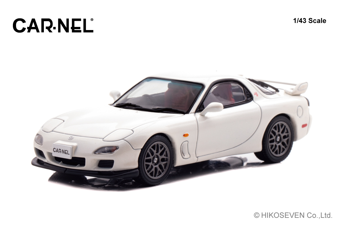 RX-7 RZ＆Spirit Rを再現 CARNEL製1/43ミニカーが限定発売