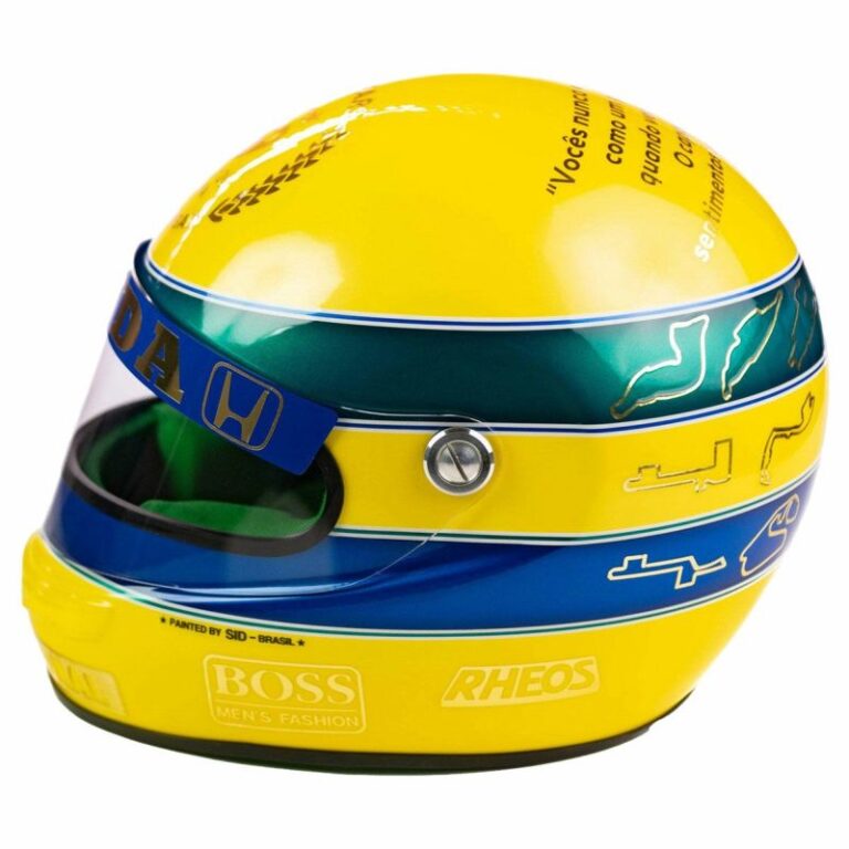 没後30周年】1988モデル 1/1 アイルトン・セナ 公認レプリカヘルメット