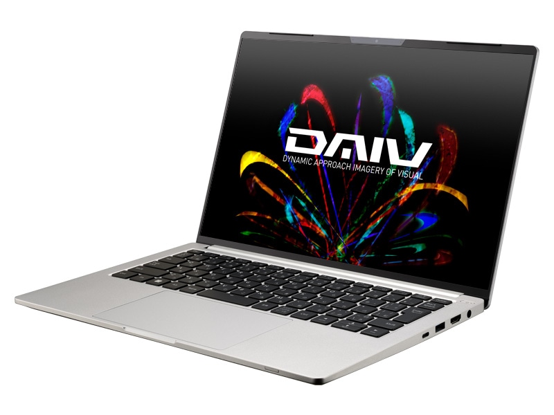 DAIV Z4-I7I01SR-A Windows 11 Iris Xe グラフィックス搭載 高性能