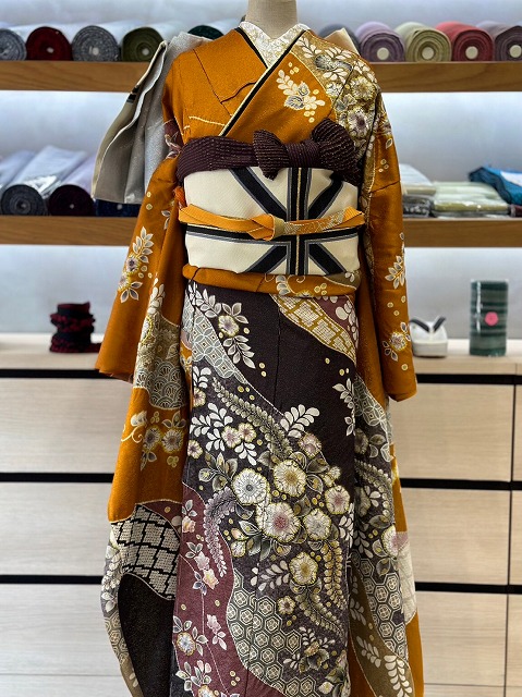振袖フルセット□辻が花□花絞り□関芳□新品オーダー□正絹□成人式