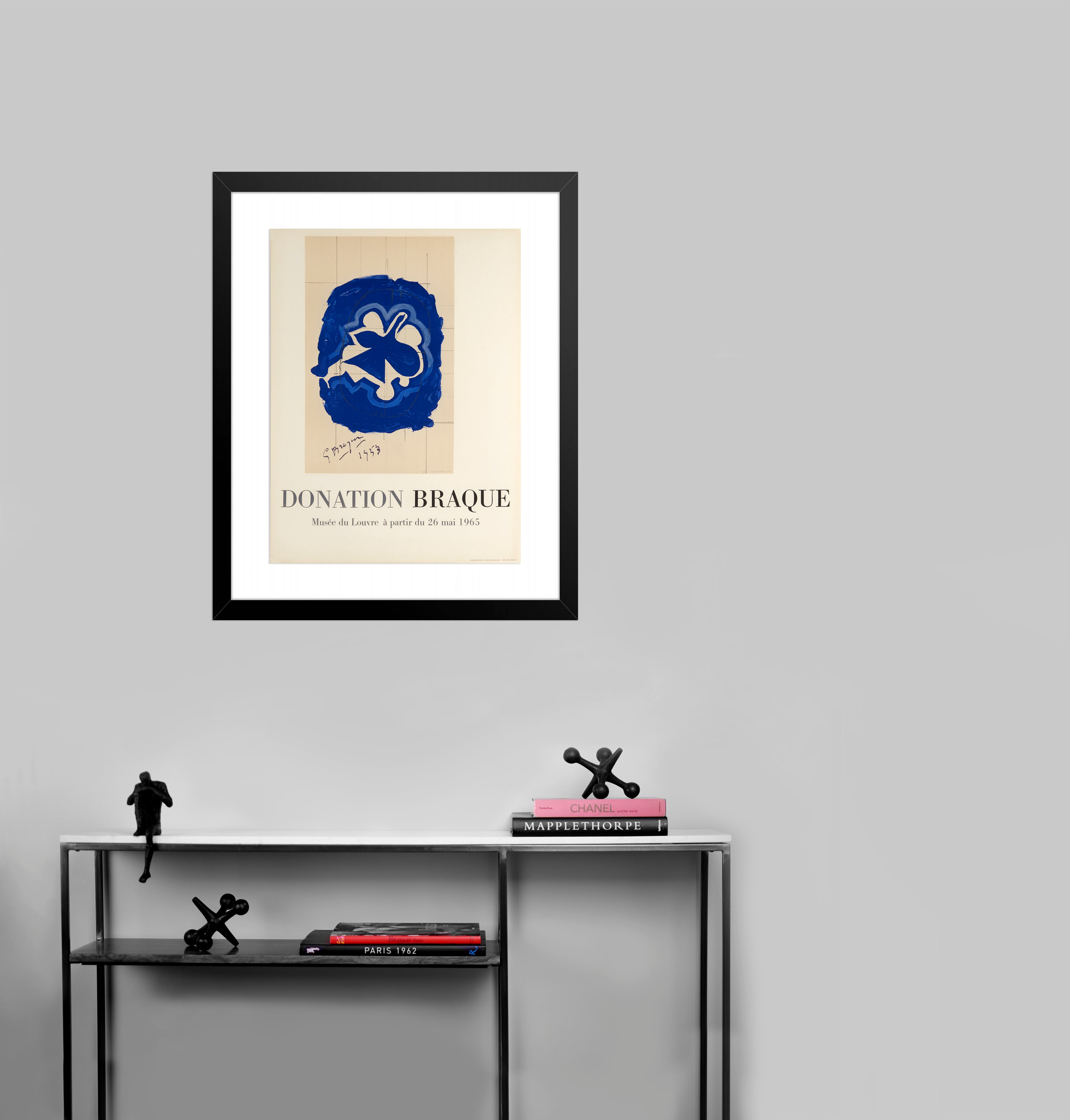 Donation Braque - Le Louvre (After) Georges Braque, 1965 – Mourlot