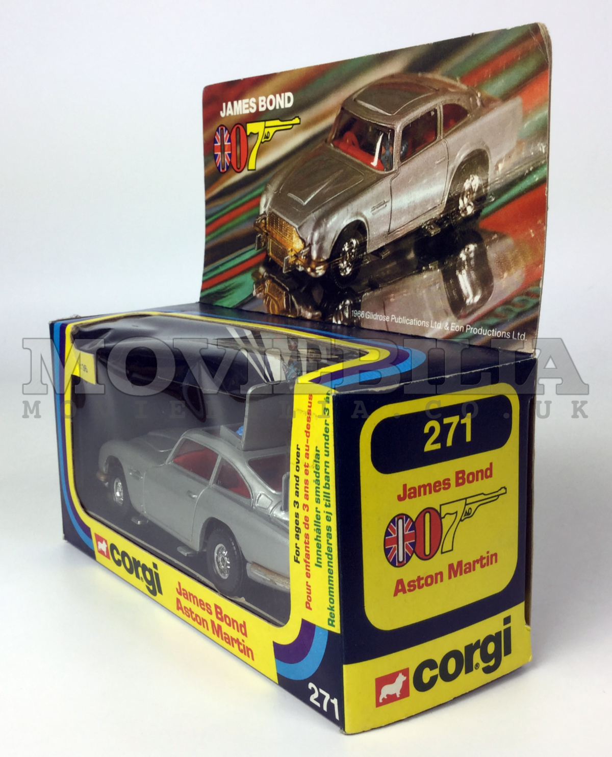 JAMES BOND ASTON MARTIN, Corgi 271 | Moviebilia