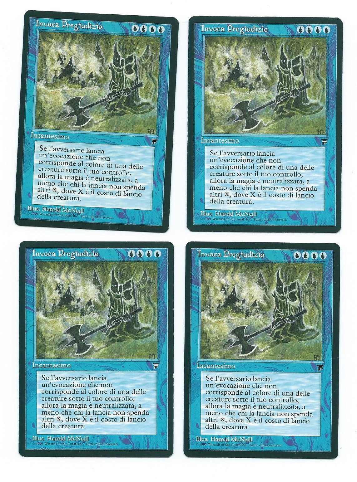 MTG Invoke Prejudice イタリア語