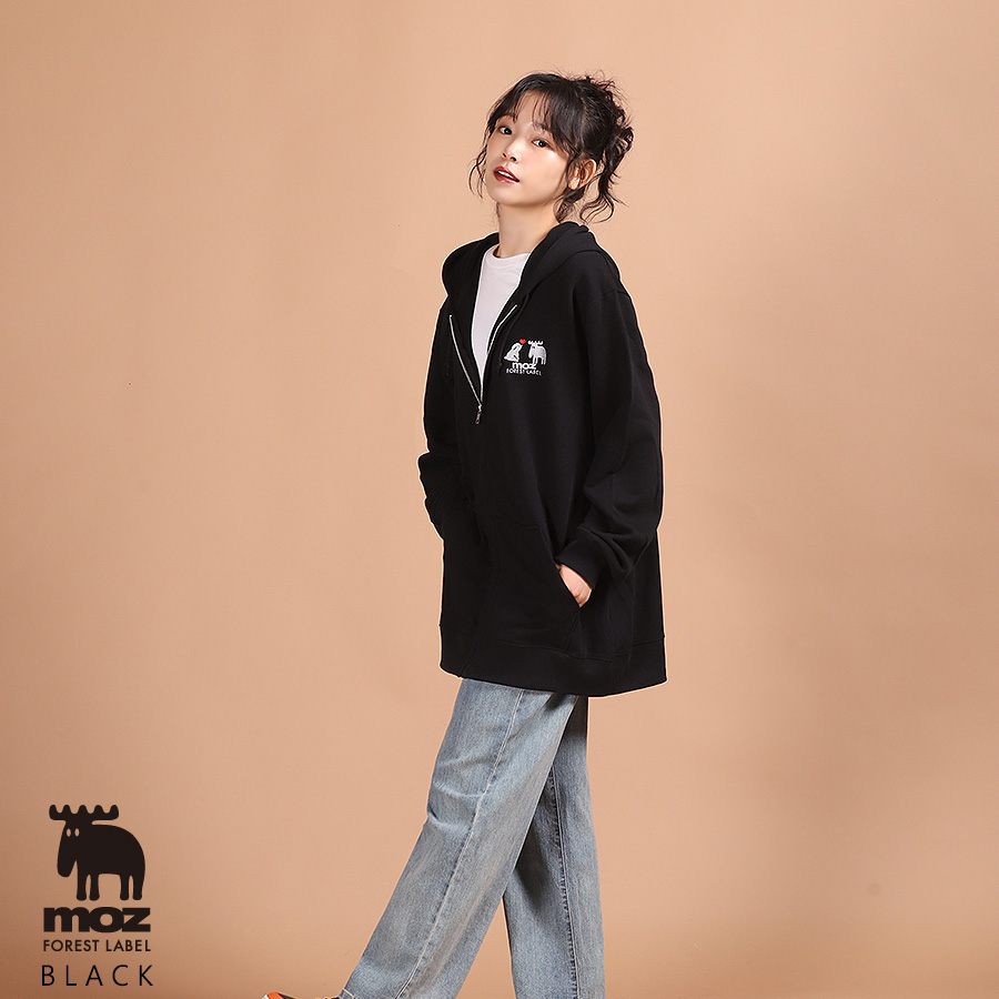 ミカ × moz FOREST LABEL コラボZIPパーカー