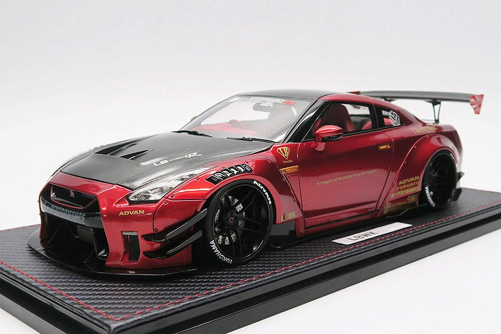 Ignition Model 1:18 Nissan Skyline GT-R Type 2 Liberty Walk in Red
