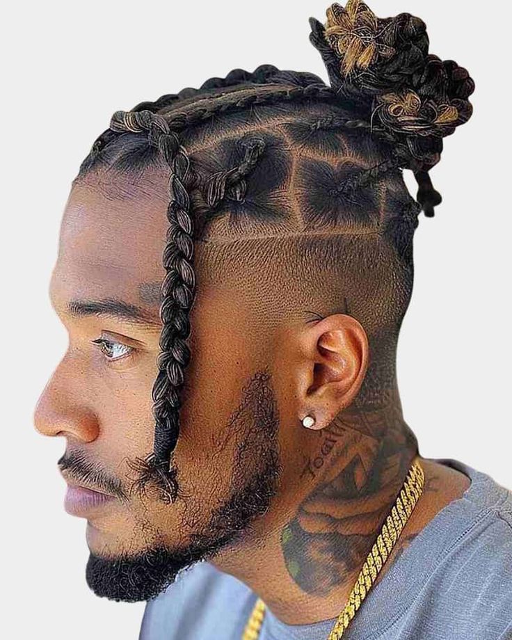 07SS ABOUT A BOY Braided Mesh V-neck T 39 Best Male Box Braids