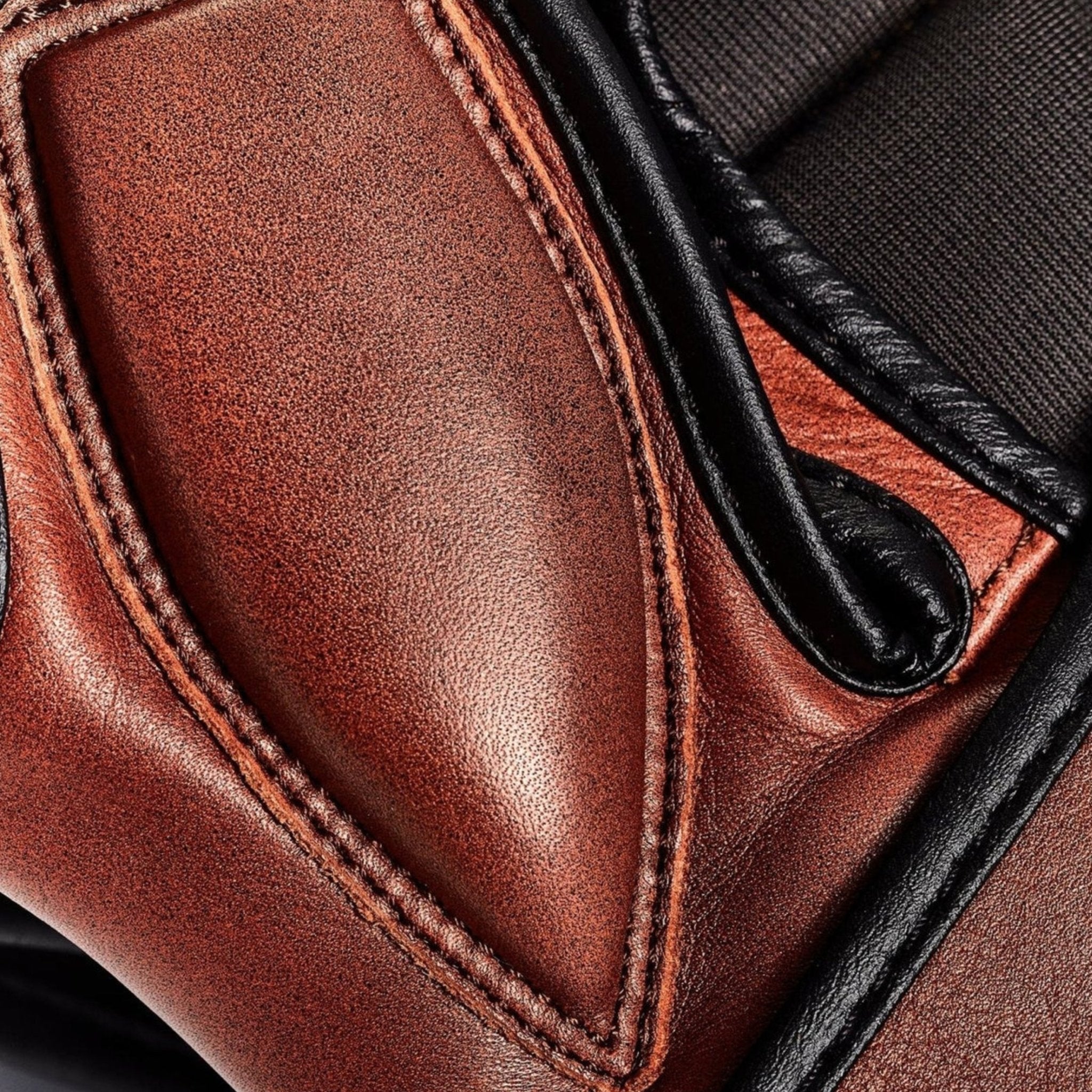 Designer Brown Leather MMA Grappling Gloves handmade Vintage Style