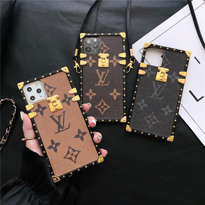 iphone16/16pro 携帯 カバー ブランド LV アイ トランク iphone15