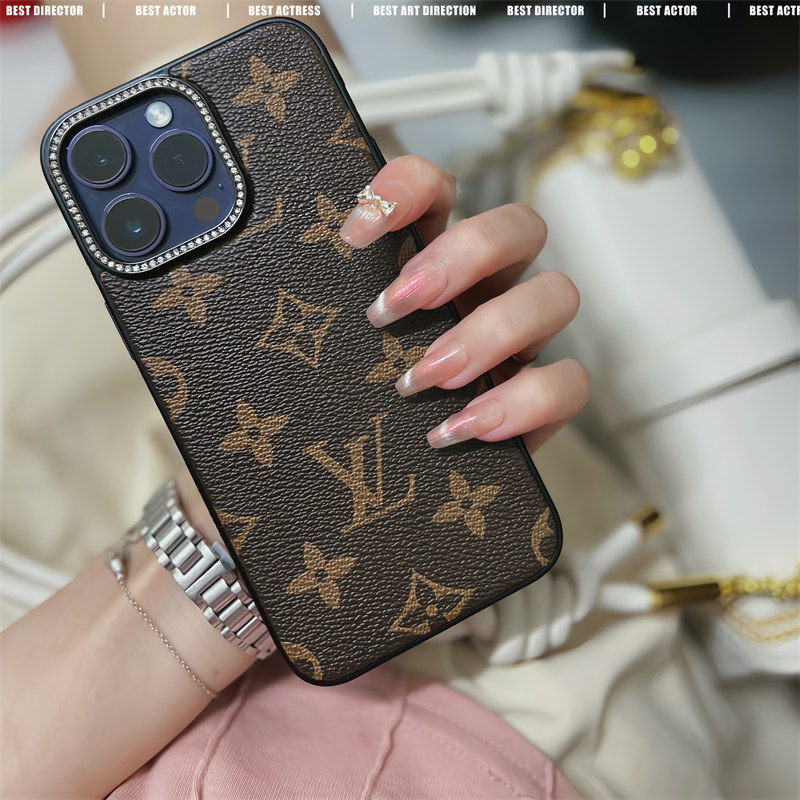LOUIS VUITTON iPhone12/12PROケース モノグラム 黒 LOUIS VUITTON