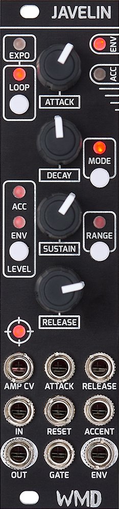 WMD Javelin - new Envelope generator/amplitude modulator - MOD WIGGLER