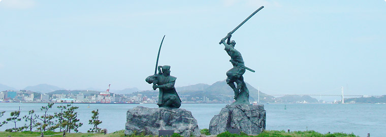 巌流島｜武蔵・小次郎